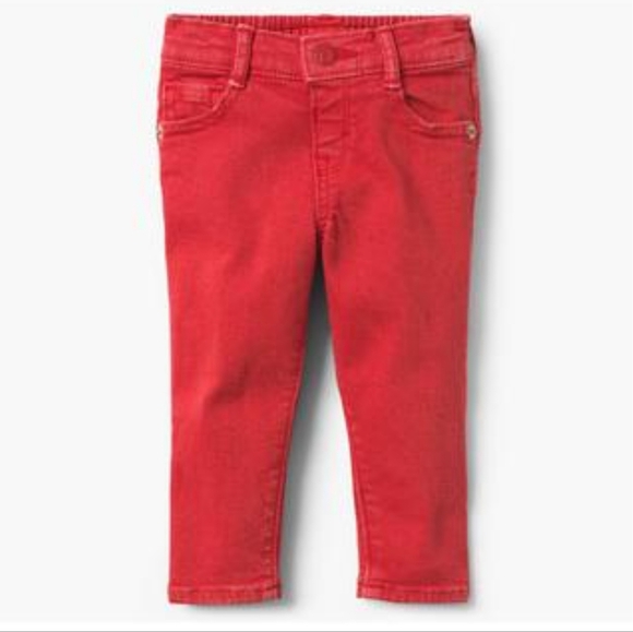 gymboree all smiles muted red skinny denim jeans 2T toddler girls - Picture 11 of 14